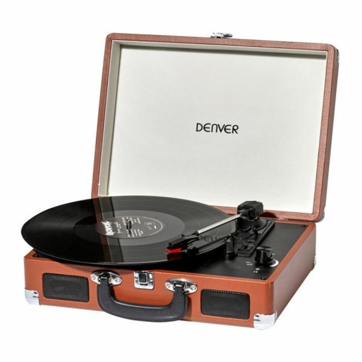 Record Player Denver Electronics BEL5706751027680 Brown