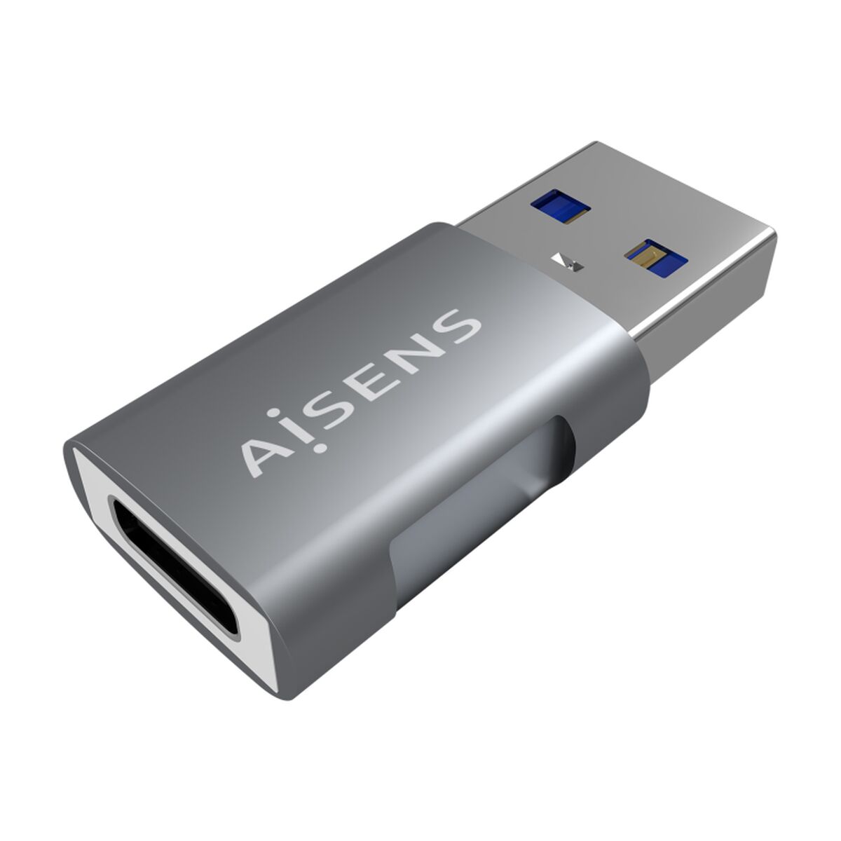 USB to USB-C Adapter Aisens A108-0655 Grey