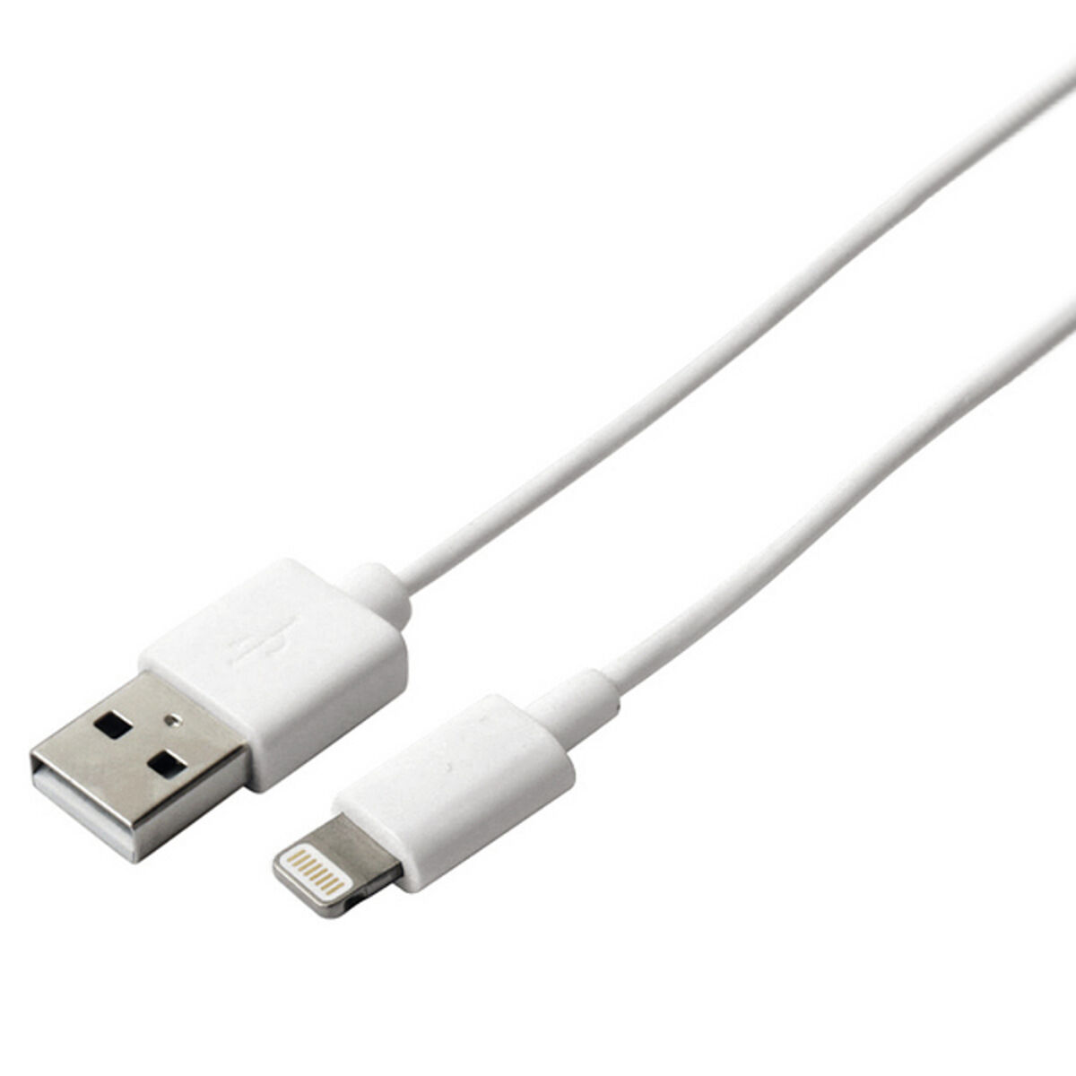 USB to Lightning Cable KSIX Apple-compatible White 1 m