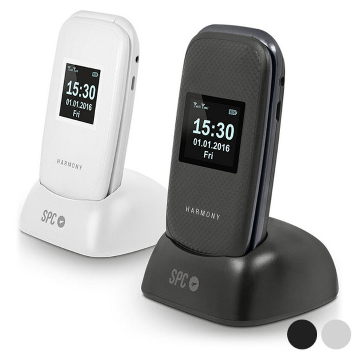 Mobile telephone for older adults SPC White