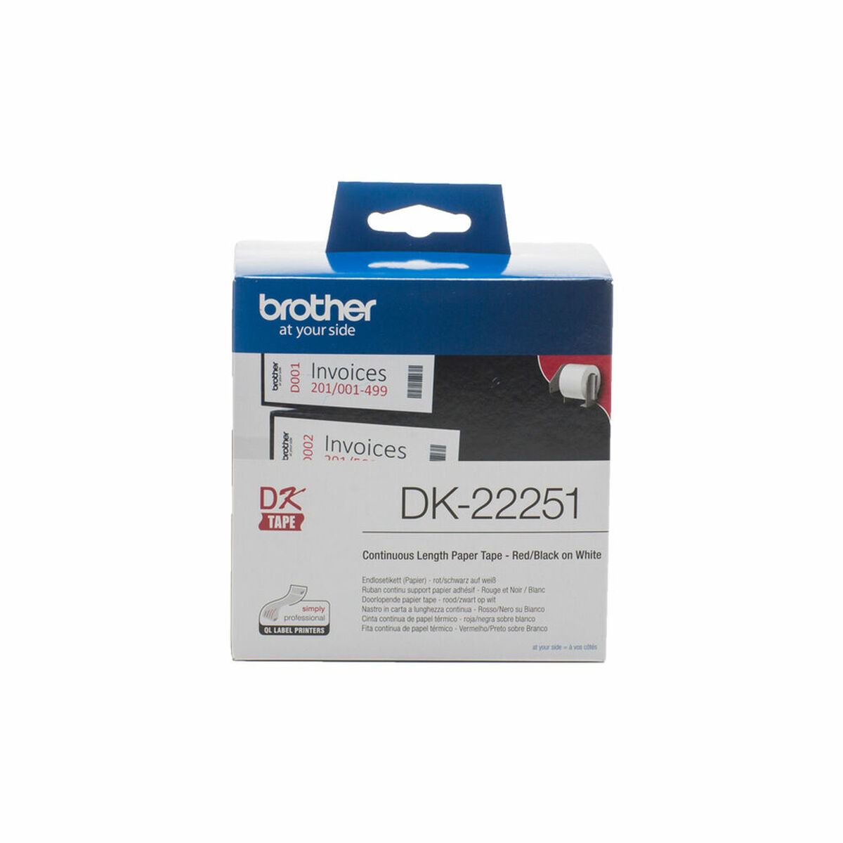 DisplayPort to HDMI Adapter Brother DK22251 15,24 m Blue White Black