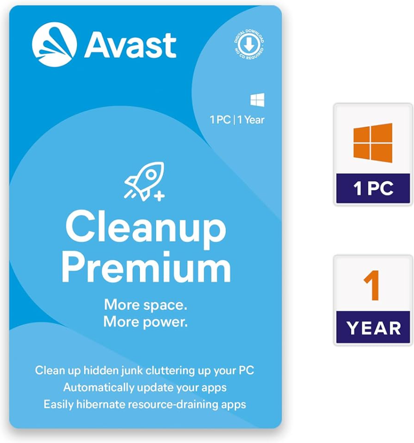 Avast Cleanup Premium 1-Year / 1-PC