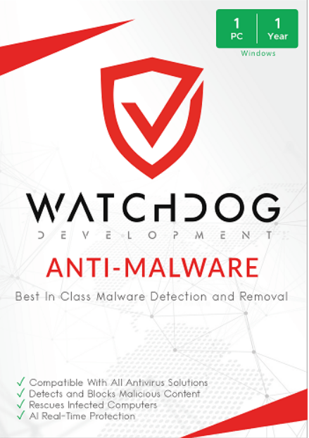 Watchdog Anti-Malware - 1-Year / 1-PC