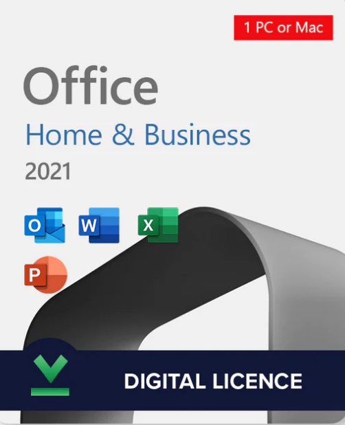 Microsoft Office 2021 Home and Business Transferable Digital Licence