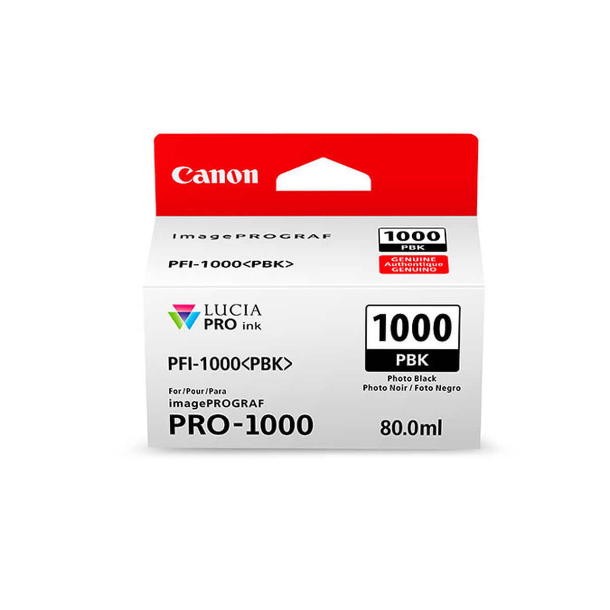 Original Ink Cartridge Canon PFI-1000 Black