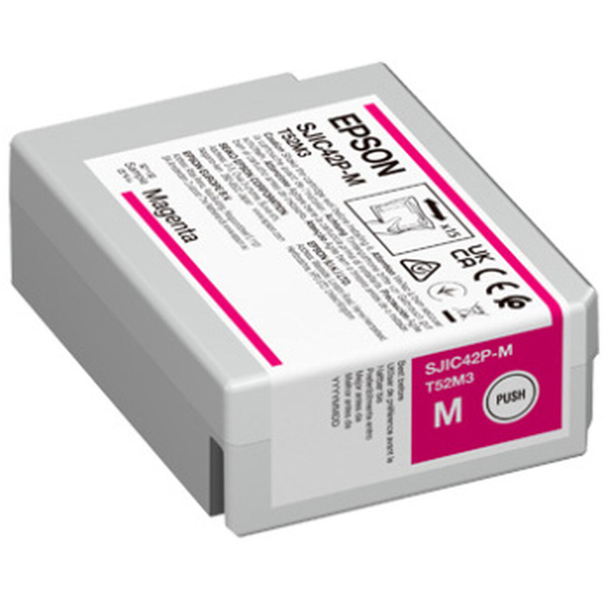 Original Ink Cartridge Epson SJIC42P-M Magenta