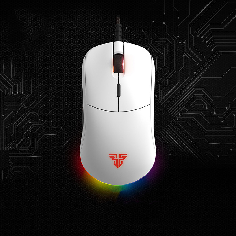 FANTECH UX3 Professional Competitive Mouse Wired Video Game Special Edition Machinery White USB