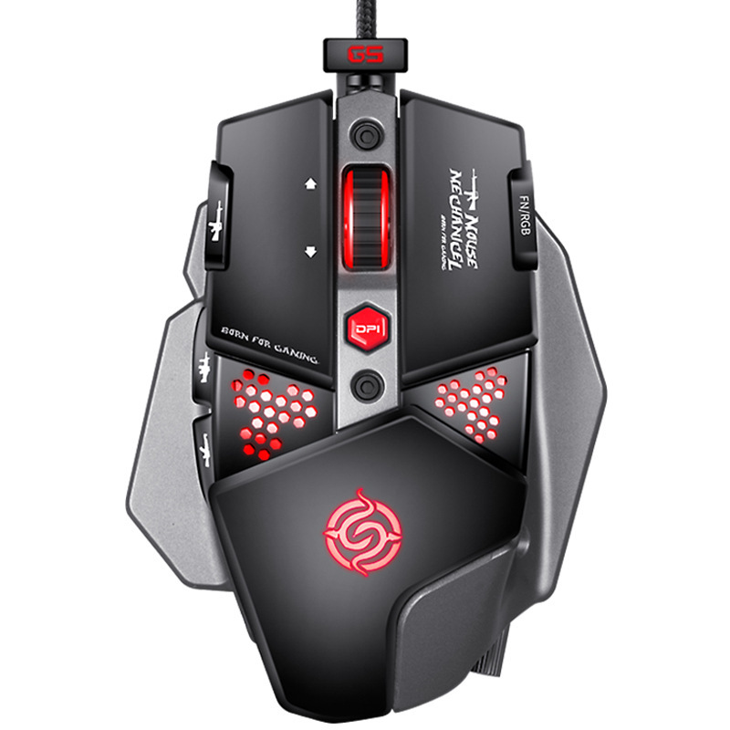 Viper G9 Mechanical Mouse Glowing BlACK