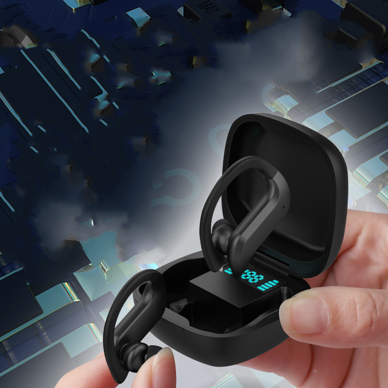 Wireless bluetooth headset 5.0 binaural mini White Warehouse